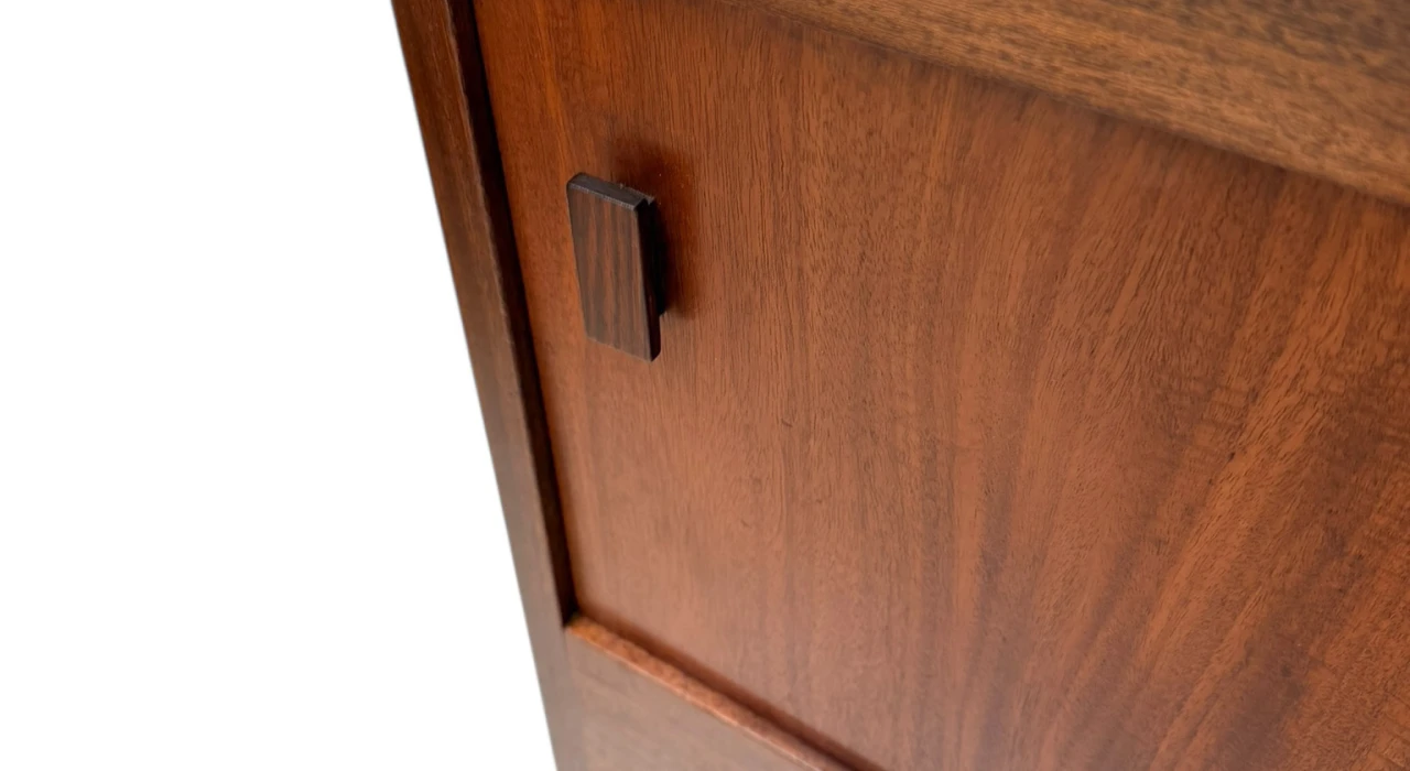 Art Deco Modernist Nightstands by J.A. Muntendam for L.O.V. Oosterbeek, 1920s